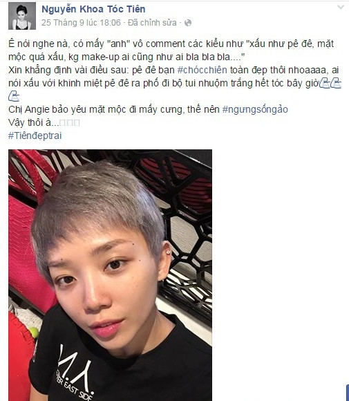 Tóc Tiên bức xúc lên tiếng phản pháo dư luận khi bị chê xấu. toc tien
