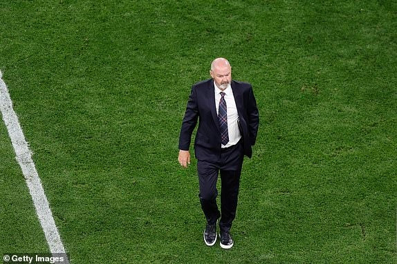 HLV Steve Clarke thất vọng với kết quả của Scotland.