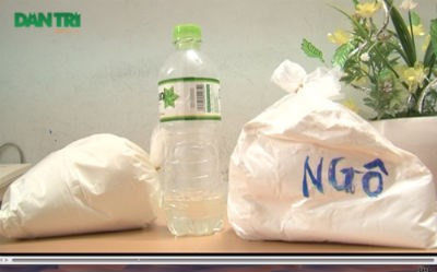 "Mánh khóe" sản xuất 10 lít sữa ngô chỉ bằng… 5 bắp ngô