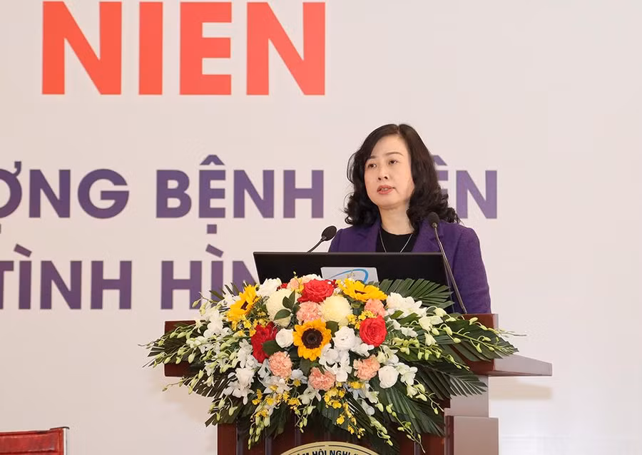 Bộ trưởng Bộ Y tế Đào Hồng Lan. Ảnh: Bộ Y tế.