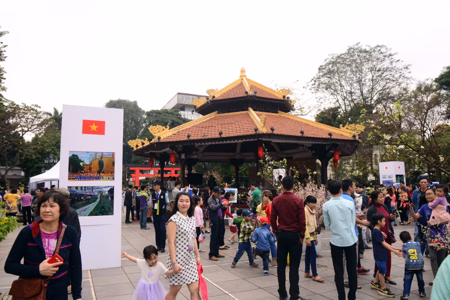 Lễ hội khai mạc vào tối 19/3, kéo dài liên tục trong hai ngày tại vườn hoa tượng đài Lý Thái Tổ. Sự kiện nằm trong cương trình giao lưu văn hóa Nhật Bản và tiếp nhận cây hoa anh đào tại Hà Nội