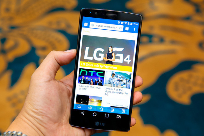 Mở hộp LG G4 chính hãng tại Việt Nam ảnh 4 Mở hộp LG G4 chính hãng tại Việt Nam ảnh 4