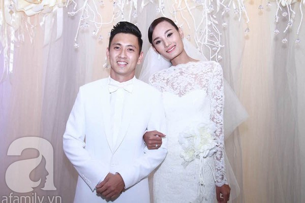 Cận cảnh tiệc cưới lãng mạn của Lê Thúy 1