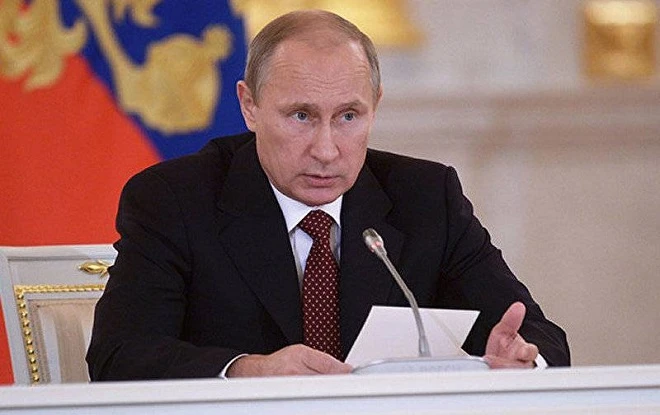 Tổng thống Nga Vladimir Putin.