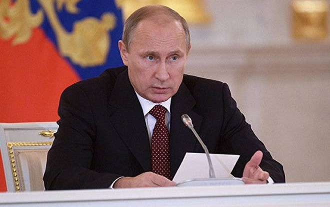Tổng thống Nga Vladimir Putin.