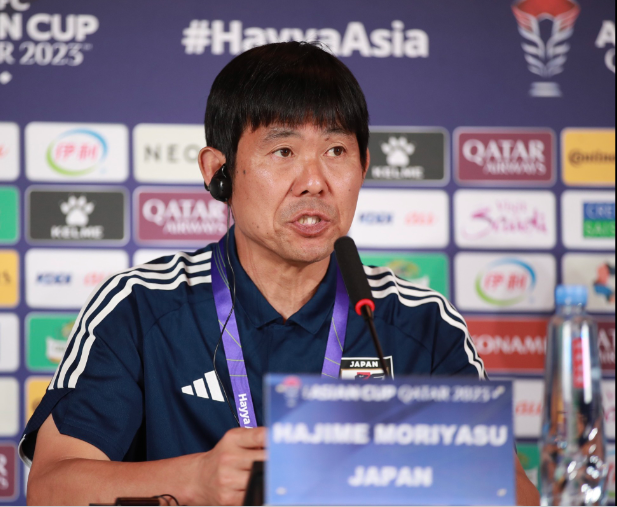 HLV Hajime Moriyasu thừa nhận Nhật Bản phải rất khó khăn mới thắng được Việt Nam.