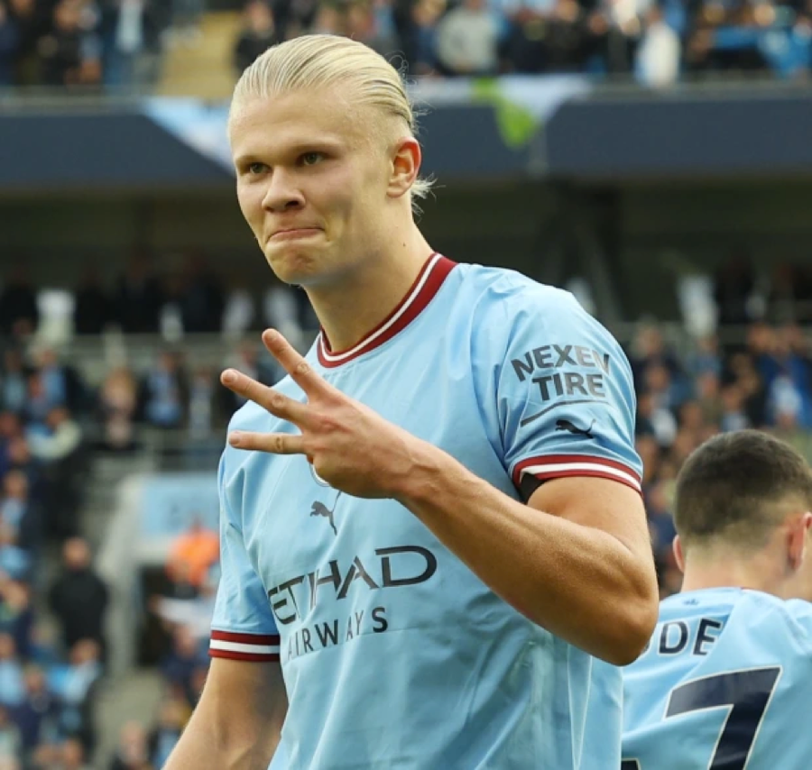 Haaland đã lập 3 cú hat-trick bàn thắng kể từ khi gia nhập Man City hồi đầu mùa. Haaland đã lập 3 cú hat-trick bàn thắng kể từ khi gia nhập Man City hồi đầu mùa.