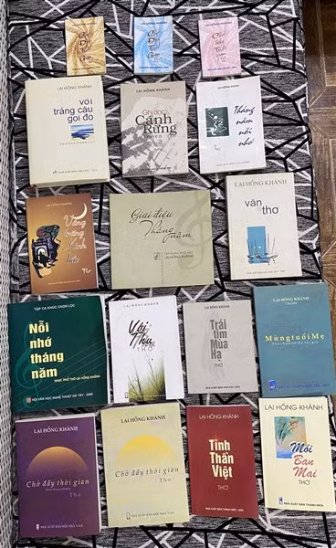 Những cuốn sách đã xuất bản của nhà văn Lại Hồng Khánh