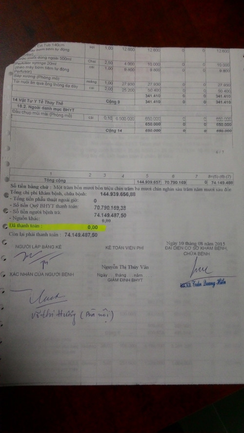 Bác sỹ để ốc vít lọt vào tủy bệnh nhân: Bệnh viện nói gì? - Ảnh 1