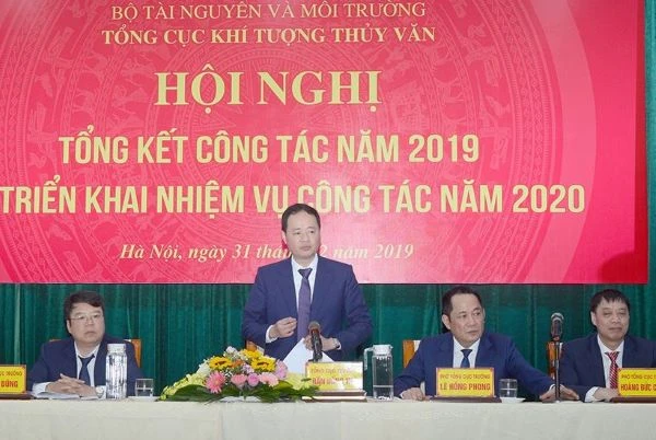 Tổng cục Trưởng KTTV Trần Hồng Thái điều hành Hội nghị (ITN)