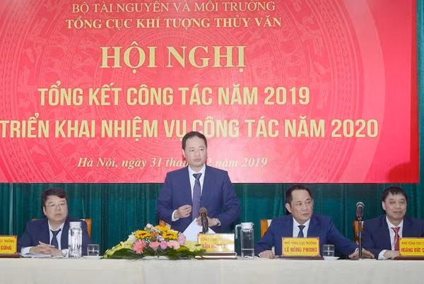 Tổng cục Trưởng KTTV Trần Hồng Thái điều hành Hội nghị (ITN)