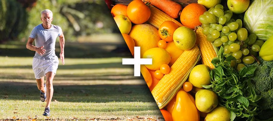Cải thiện việc tập thể dục và chế độ ăn có thể giảm tốc độ lão hóa của hệ miễn dịch.