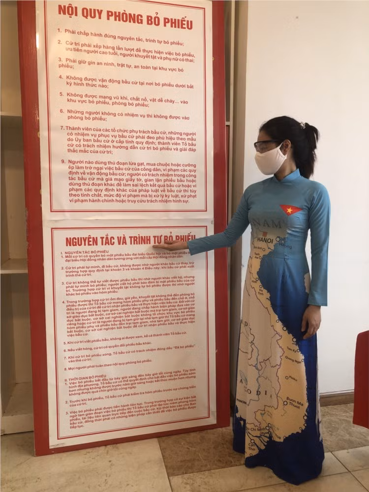 GV sẽ tuyên truyền, giải thích giúp cử tri thực hiện quyền và nghĩa vụ đúng nguyên tắc.