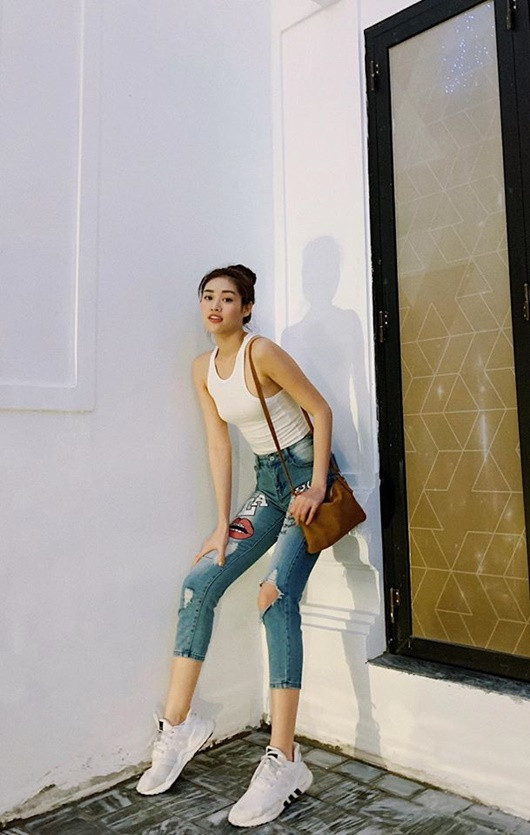 Ảnh đời thường từ dễ thương đến nóng bỏng hút mắt của tân Hoa hậu Hoàn vũ Khánh Vân - Ảnh 7