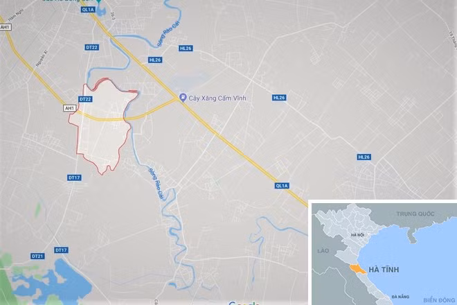 Tim thay thi the nu sinh de lai thu tuyet menh hinh anh 2 map_hatinh_cauphu2.jpg