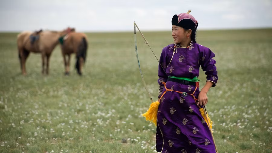 Phụ nữ Hung Nô là một trong các chủ nhân quyền lực của Con đường Tơ lụa. Ảnh: Bbc.com