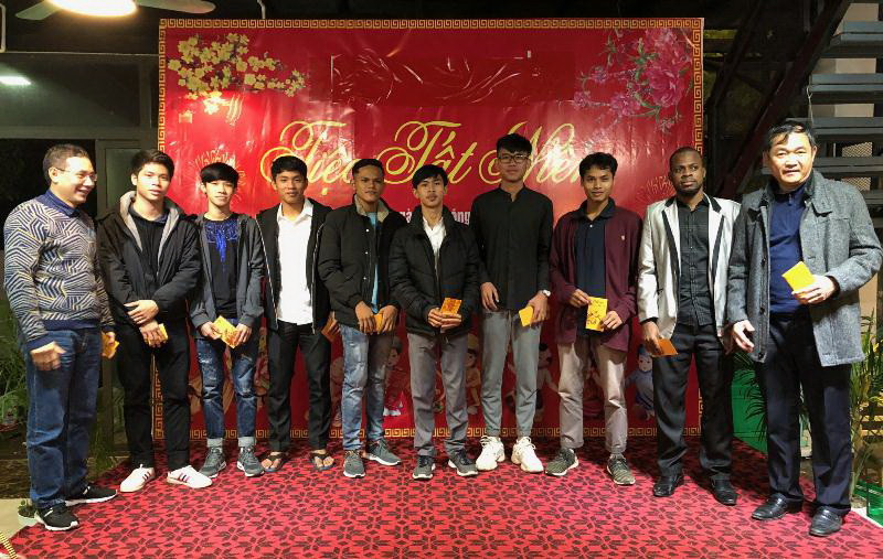 Sinh viên quốc tế tại ĐH Thái Nguyên vui Tết cổ truyền của người Việt ảnh 6