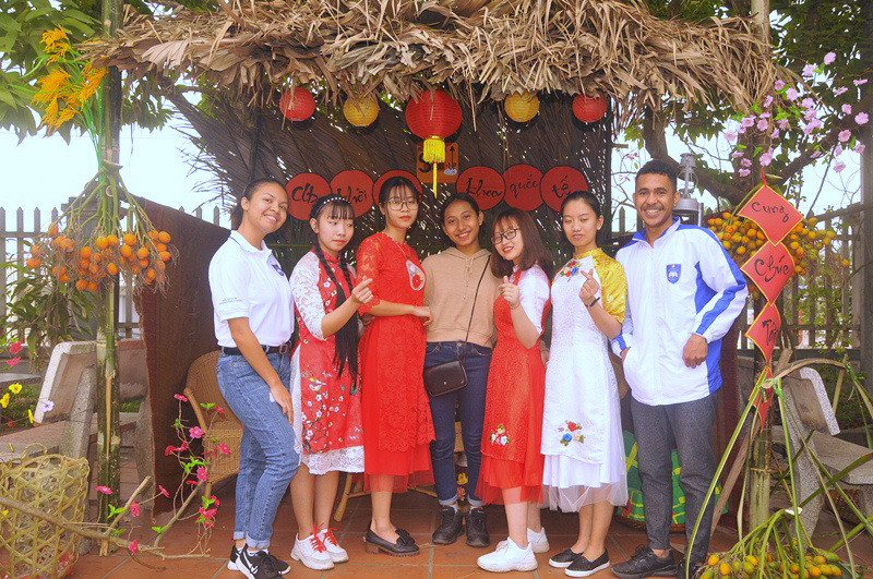 Sinh viên quốc tế tại ĐH Thái Nguyên vui Tết cổ truyền của người Việt ảnh 3