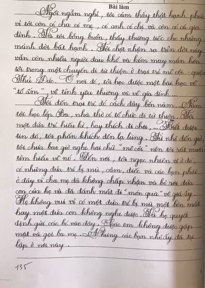 Những bài thi chữ đẹp của học sinh Sài Gòn-6