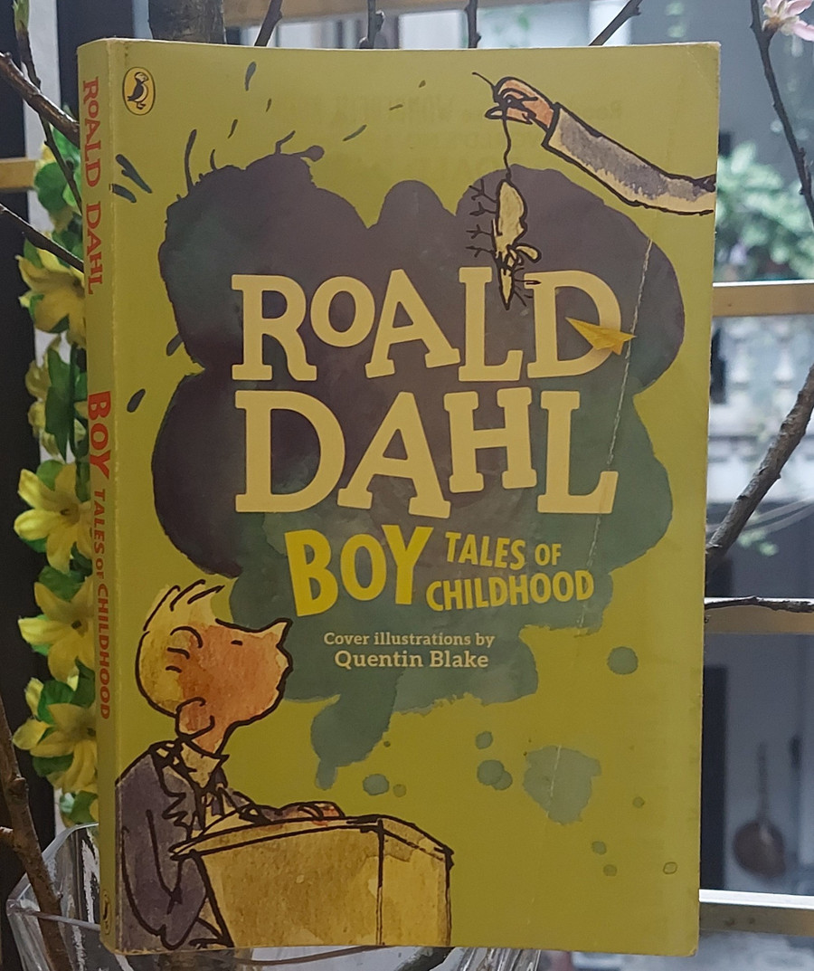 Cuốn sách &apos;Những ngày xưa yêu dấu&apos; của nhà văn Roald Dahl. Ảnh: Tấn Quyết