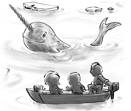 Những nhà thám hiểm vùng đất băng. Minh họa bởi Pablo Vasquez