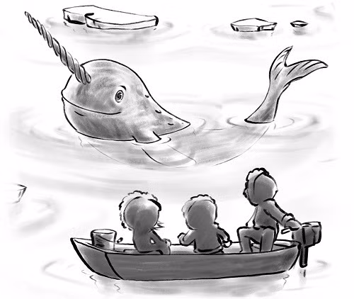 Những nhà thám hiểm vùng đất băng. Minh họa bởi Pablo Vasquez