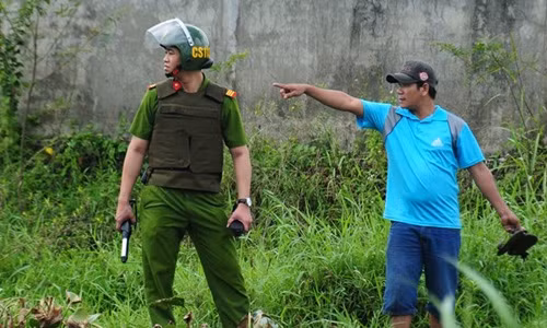 Cảnh sát 113 vây bắt khách đi xe xù tiền (3)