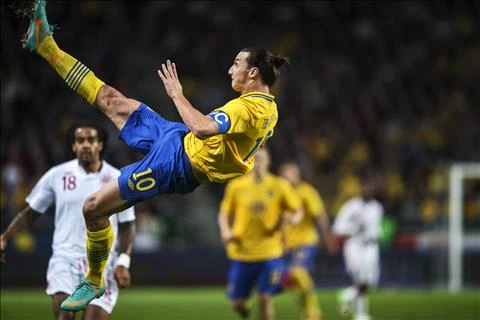 Cầu thủ Zlatan Ibrahimovic.