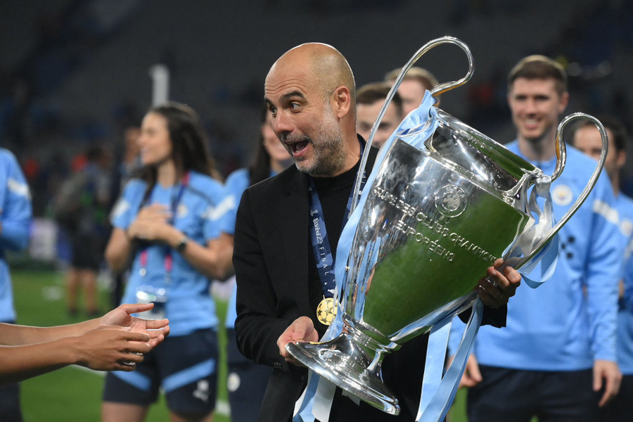 Huấn luyện viên Pep Guardiola. Ảnh: ITN. Huấn luyện viên Pep Guardiola. Ảnh: ITN.