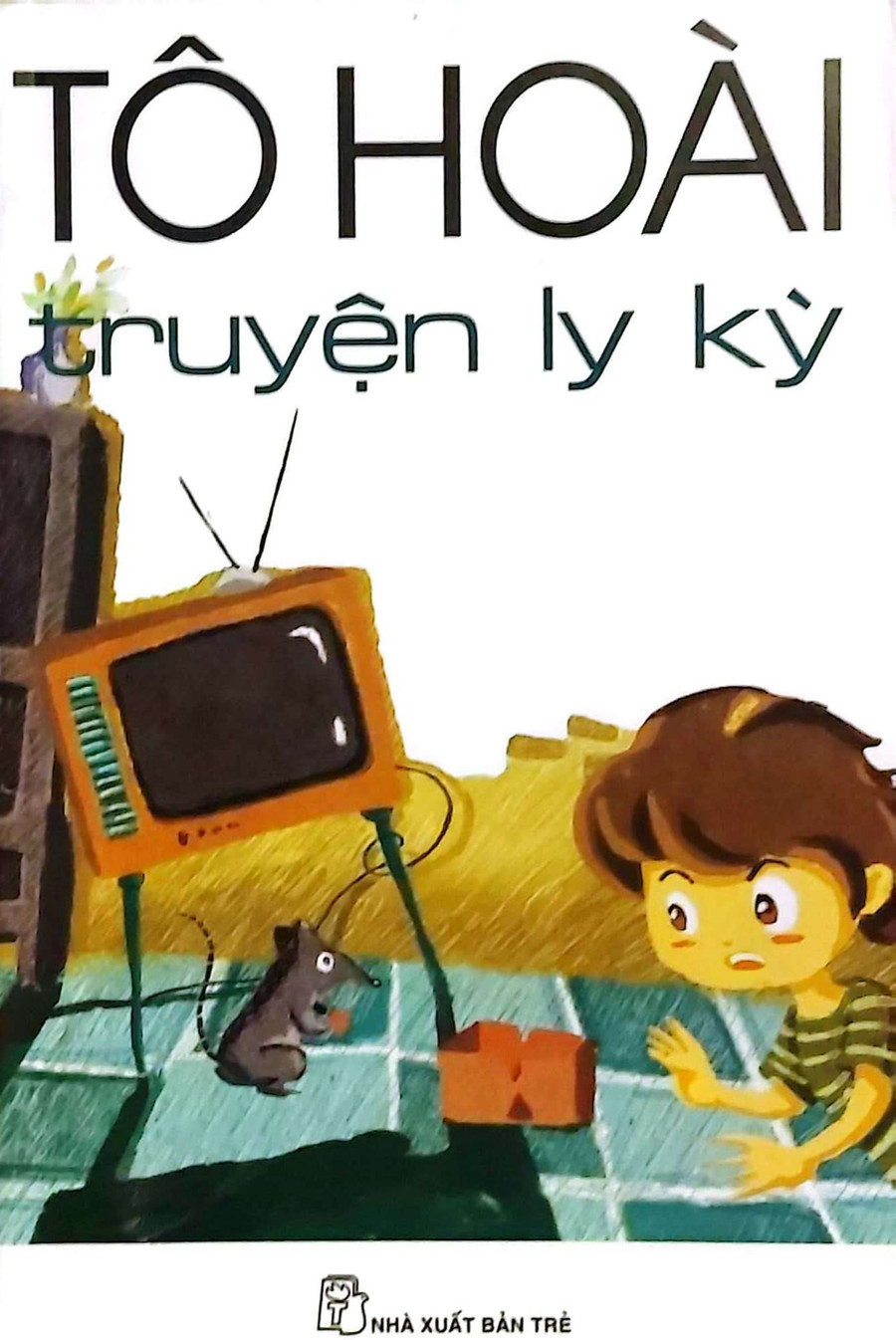 Bìa &apos;Truyện ly kỳ&apos; mang sắc màu hài hước. Ảnh: Tấn Quyết.