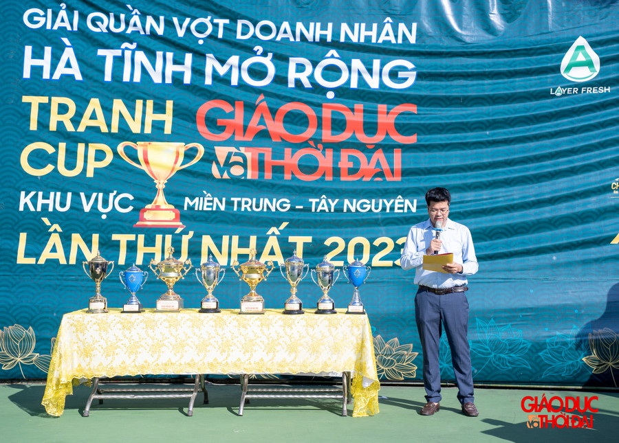 Ông Nguyễn Văn Dũng - Trưởng đại diện Văn phòng Báo GD&TĐ khu vực MT-TN phát biểu khai mạc. Ông Nguyễn Văn Dũng - Trưởng đại diện Văn phòng Báo GD&TĐ khu vực MT-TN phát biểu khai mạc.