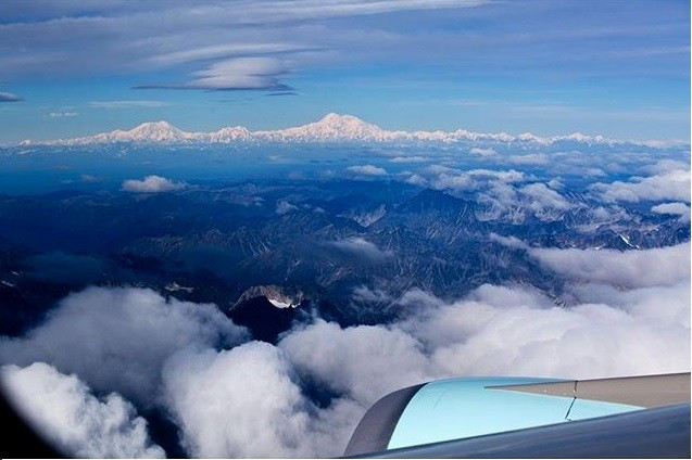 Công viên quốc gia Denali nhìn từ trên cao. Ảnh: Pete Souza. Công viên quốc gia Denali nhìn từ trên cao.