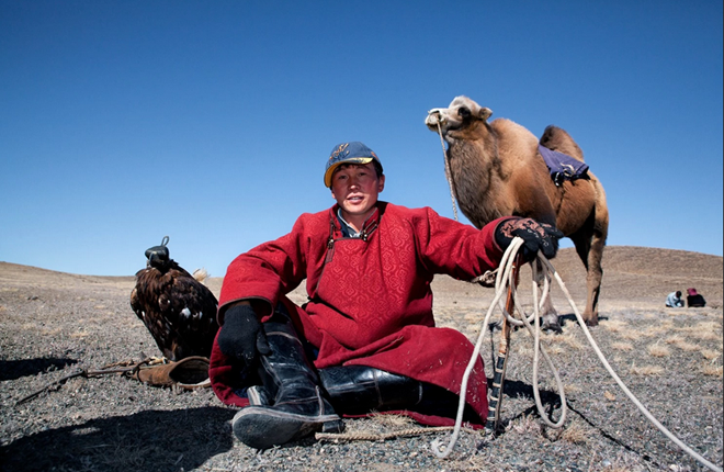 Đi săn cùng đại bàng tại thảo nguyên Mông Cổ