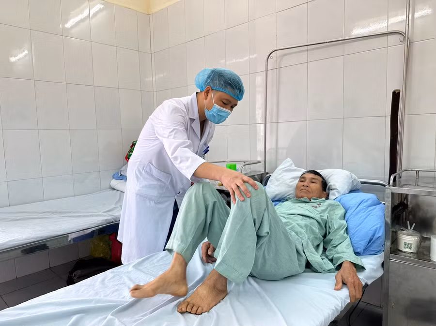 Bệnh nhân đã bình phục sau 5 ngày phẫu thuật. Ảnh: Sở Y tế tỉnh Lào Cai.