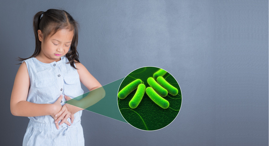 Cơn đau khiến trẻ thường xuyên có cảm giác khó chịu, buồn nôn khi nhìn thấy thức ăn. Ảnh minh họa. Cơn đau khiến trẻ thường xuyên có cảm giác khó chịu, buồn nôn khi nhìn thấy thức ăn. Ảnh minh họa.
