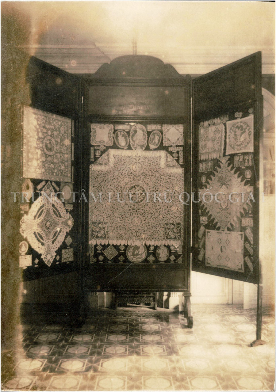 Tác phẩm điêu khắc mỹ nghệ của Việt Nam đem dự đấu xảo Marseille năm 1922.