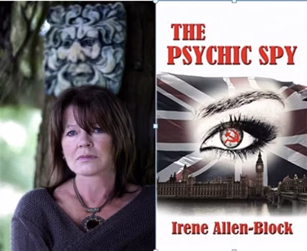 Irene Allen-Block và quyển sách nổi tiếng của bà.