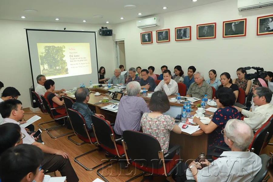 Toàn cảnh Tọa đàm "Cổ Loa: Từ giá trị cốt lõi đến bảo tồn và phát triển"