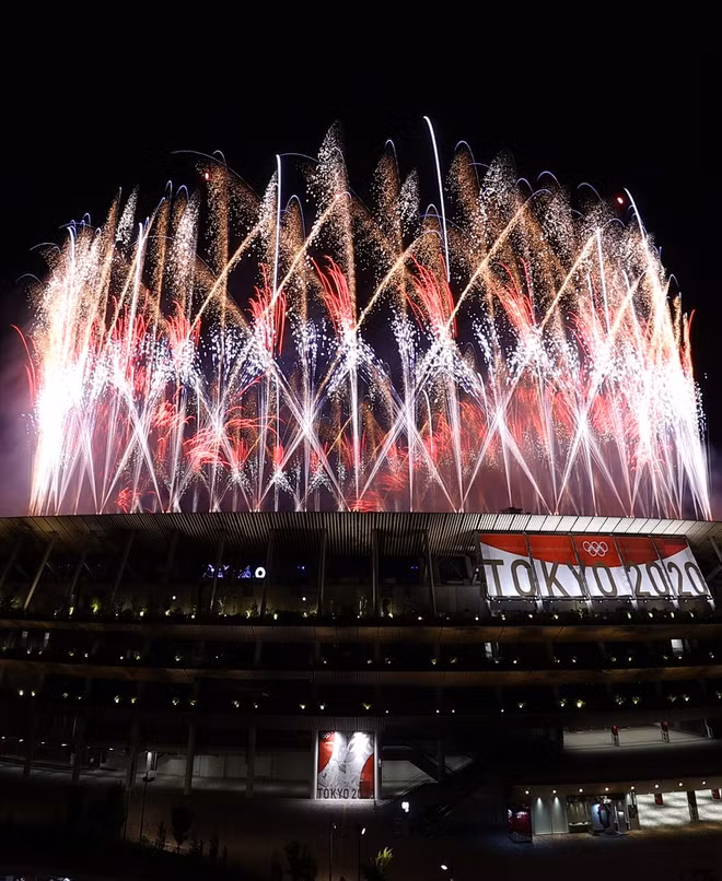 Chùm ảnh Lễ khai mạc hoành tráng của Thế vận hội Olympic Tokyo 2020 ảnh 6