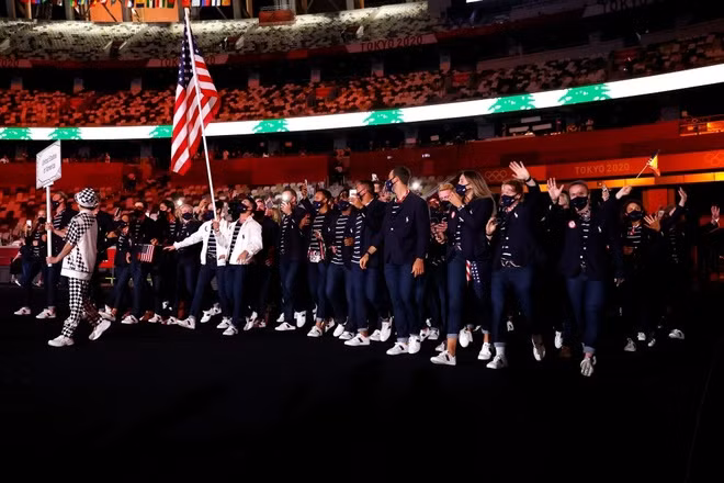 Đoàn vận động viên hùng hậu của Mỹ quyết bảo vệ thành tích nhất toàn đoàn tại Olympic Rio 2016.