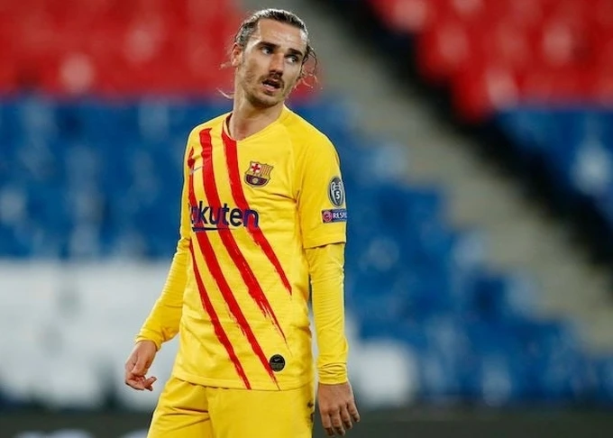 Tương lai của Griezmann với Barca vẫn đang rơi vào bế tắc.