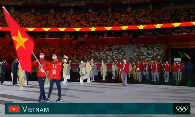 Chùm ảnh Lễ khai mạc hoành tráng của Thế vận hội Olympic Tokyo 2020 ảnh 15