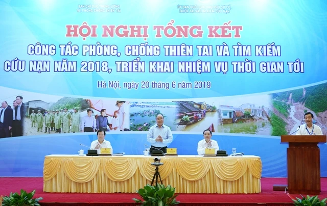 Thủ tướng Nguyễn Xuân Phúc chủ trì Hội nghị tổng kết công tác phòng, chống thiên tai và tìm kiếm cứu nạn (Internet)