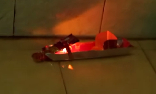 Cach lam thuyen chay bang nen tu vat dung don gian