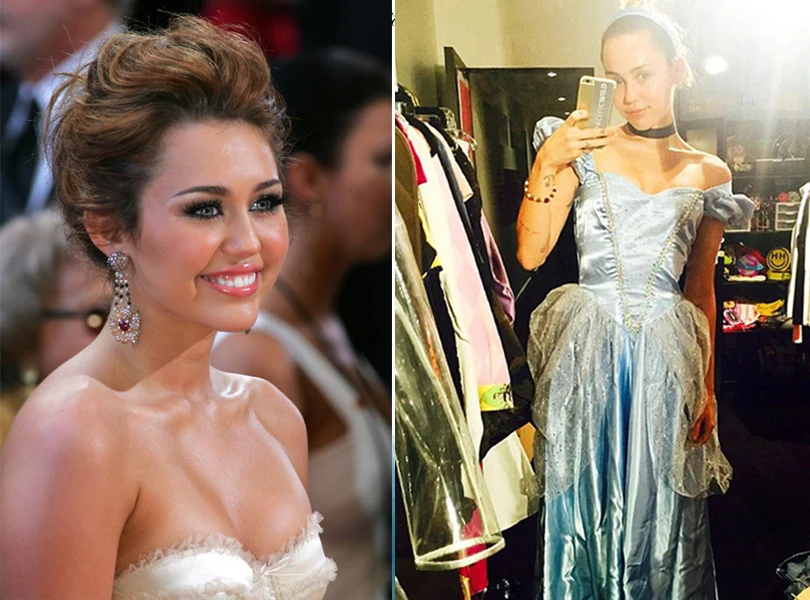 Miley Cyrus hóa công chúa Lọ Lem dịu dàng xinh đẹp khiến fan sửng sốt