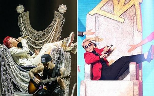 Đến giờ, ngay cả fan có lẽ cũng không thể đếm xuể số lần Sơn Tùng giống G-Dragon. Đến giờ, ngay cả fan có lẽ cũng không thể đếm xuể số lần Sơn Tùng giống G-Dragon.