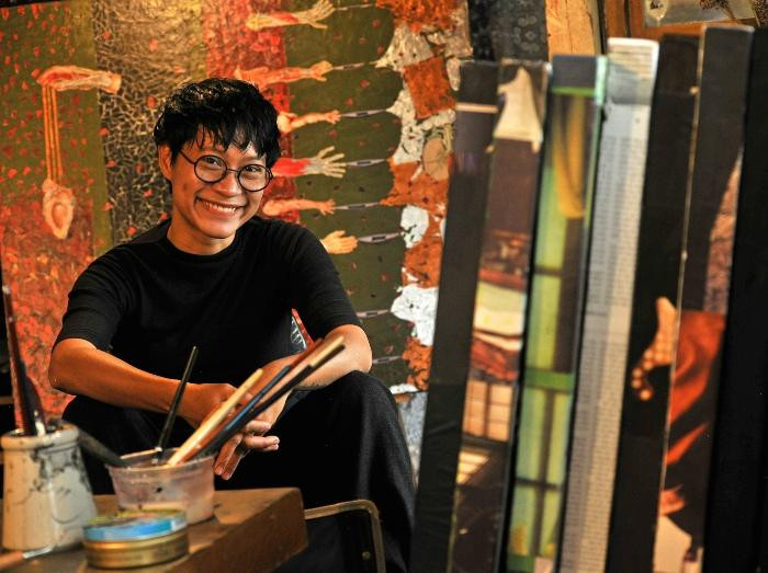 Nghệ sĩ Mzung Nguyễn. Nghệ sĩ Mzung Nguyễn.