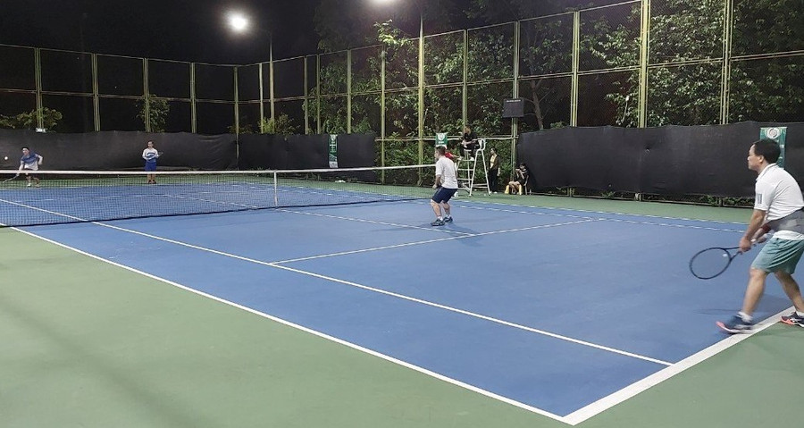 Những trận đấu diễn ra gay cấn, hấp dẫn. (Ảnh: Vũ Long).