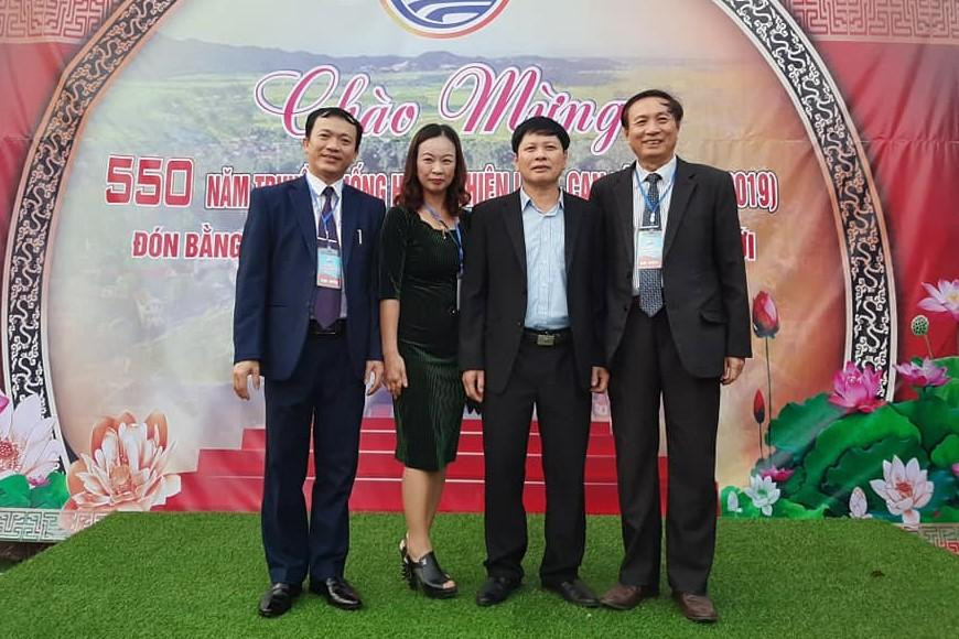 Thầy Thuận luôn là người đi đầu trong các phong trào ở nhà trường và địa phương.