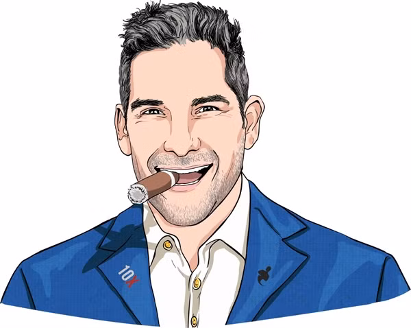 Grant Cardone, chuyên gia bán hàng, người đã xây dựng một đế chế bất động sản trị giá 750 triệu đô la và là tác giả bán chạy nhất của Thời báo New York.
